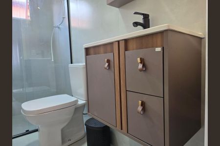 Banheiro Social de apartamento para alugar com 2 quartos, 60m² em Vila Progresso, Guarulhos