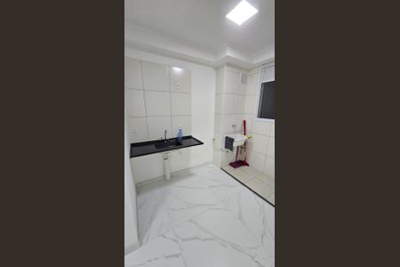 Cozinha de apartamento para alugar com 2 quartos, 39m² em Vila Barreto, São Paulo