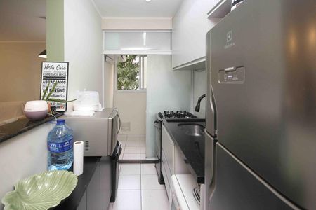 Cozinha de apartamento para alugar com 2 quartos, 45m² em Vila Mendes, São Paulo