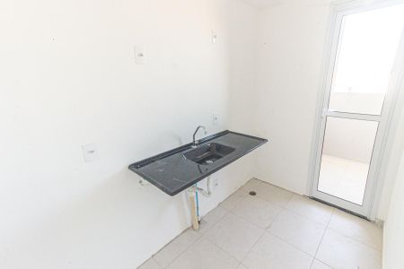 Cozinha de apartamento para alugar com 2 quartos, 40m² em Belenzinho, São Paulo