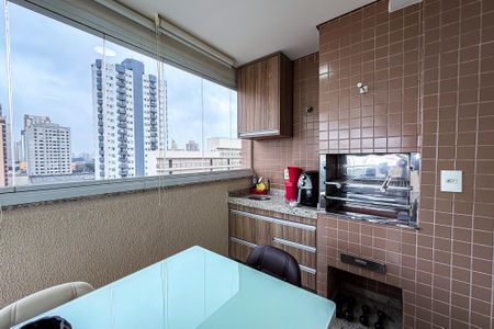 Varanda da Sala de apartamento à venda com 2 quartos, 75m² em Vila Bertioga, São Paulo