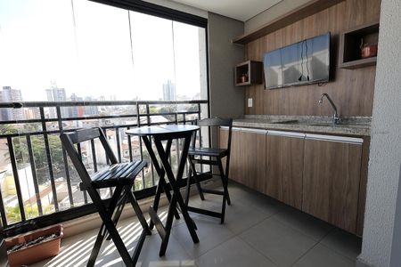 Sacada de apartamento para alugar com 3 quartos, 77m² em Vila Scarpelli, Santo André