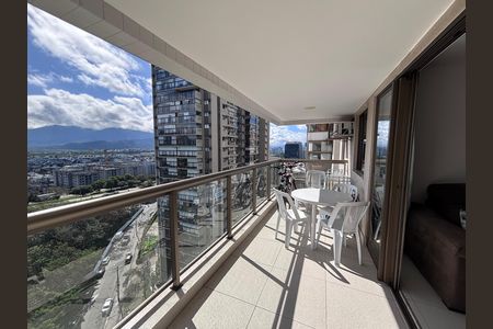Varanda de apartamento à venda com 3 quartos, 83m² em Recreio dos Bandeirantes, Rio de Janeiro
