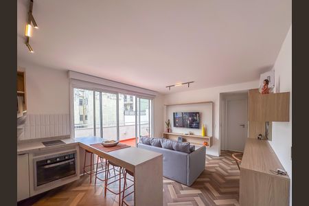 Apartamento para alugar com 68m², 1 quarto e sem vaga