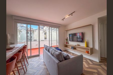 Apartamento para alugar com 68m², 1 quarto e sem vaga