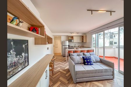 Apartamento para alugar com 68m², 1 quarto e sem vaga