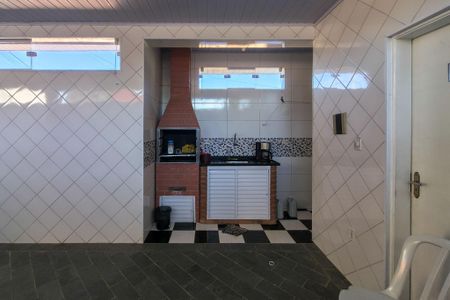 Área comum - Churrasqueira de apartamento para alugar com 2 quartos, 54m² em Princesa, Praia Grande