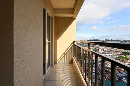 Varanda da Sala de apartamento para alugar com 2 quartos, 50m² em Jardim Tres Irmaos, Taboão da Serra