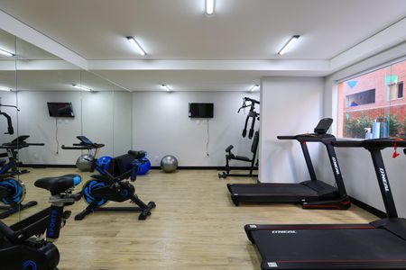 Apartamento para alugar com 50m², 2 quartos e 1 vaga Apartamento para alugar com 50m², 2 quartos e 1 vagaAcademia