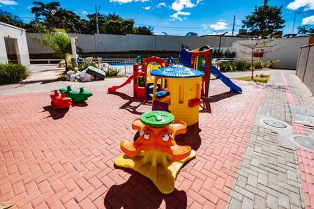 Área comum - Playground de apartamento para alugar com 1 quarto, 48m² em Mantiqueira, Belo Horizonte