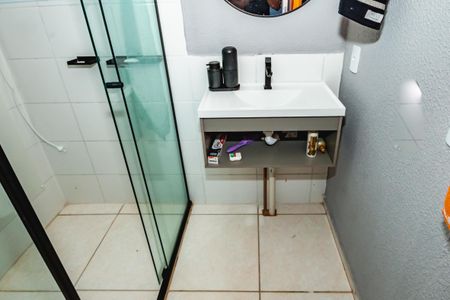 Banheiro Social de apartamento para alugar com 1 quarto, 48m² em Mantiqueira, Belo Horizonte