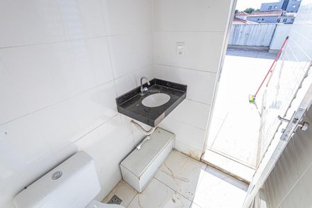 Lavabo  de apartamento à venda com 3 quartos, 163m² em Planalto, Belo Horizonte