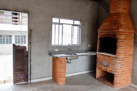 Área comum - Churrasqueira de casa à venda com 2 quartos, 220m² em Helena Maria, Osasco