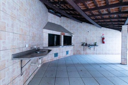 Área comum - Churrasqueira de apartamento à venda com 3 quartos, 74m² em Bacacheri, Curitiba