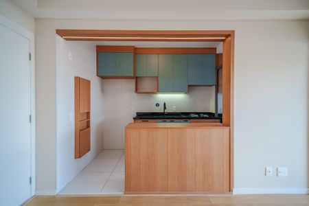 Cozinha de apartamento para alugar com 1 quarto, 45m² em Vila Sonia, São Paulo