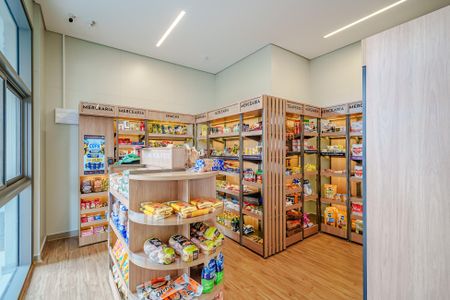 Apartamento para alugar com 45m², 1 quarto e 1 vaga Apartamento para alugar com 45m², 1 quarto e 1 vagaÁrea comum - Mini Mercado