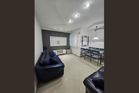 Sala de apartamento para alugar com 3 quartos, 102m² em Vila Assunção, Santo André