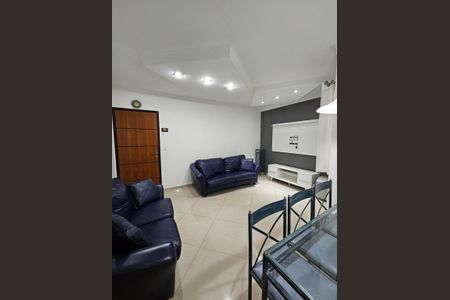 Sala de apartamento para alugar com 3 quartos, 102m² em Vila Assunção, Santo André
