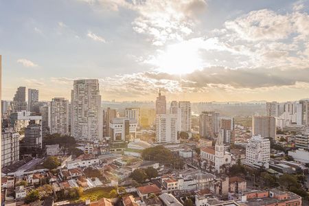 Vista da Varanda de apartamento para alugar com 1 quarto, 26m² em Pinheiros, São Paulo