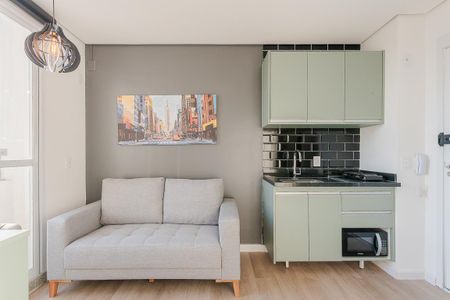 Sala de apartamento para alugar com 1 quarto, 26m² em Pinheiros, São Paulo