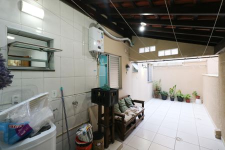 Área de Serviço de apartamento para alugar com 3 quartos, 90m² em Nova Gerti, São Caetano do Sul