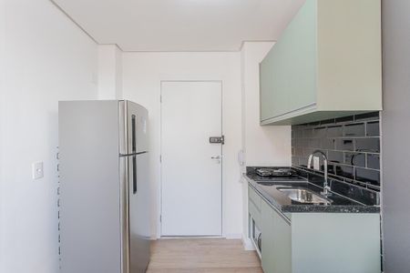 Cozinha de apartamento à venda com 1 quarto, 26m² em Pinheiros, São Paulo