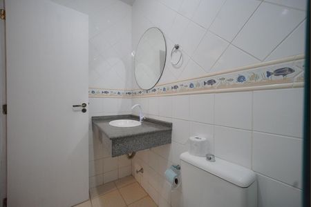 Banheiro Social de casa para alugar com 3 quartos, 180m² em Campeche, Florianópolis