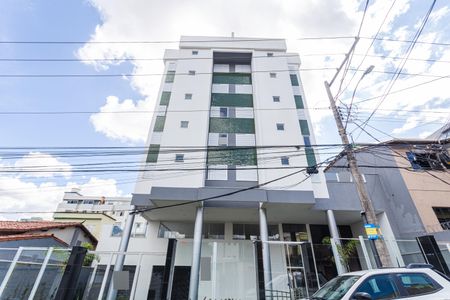 Fachada de apartamento à venda com 3 quartos, 77m² em Sagrada Família, Belo Horizonte