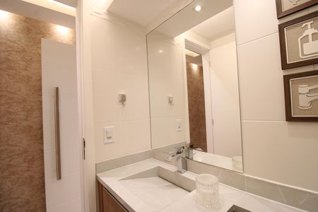 Apartamento para alugar com 90m², 2 quartos e 2 vagasBanheiro social