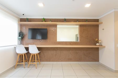 Apartamento à venda com 32m², 2 quartos e sem vaga Apartamento à venda com 32m², 2 quartos e sem vagaÁrea comum - Salão de Festas