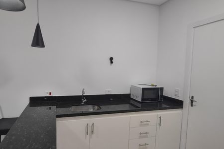 Cozinha de kitnet/studio para alugar com 1 quarto, 20m² em Centro, São Caetano do Sul