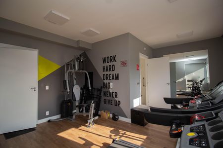 Área comum - Academia de kitnet/studio à venda com 1 quarto, 17m² em Chácara Inglesa, São Paulo