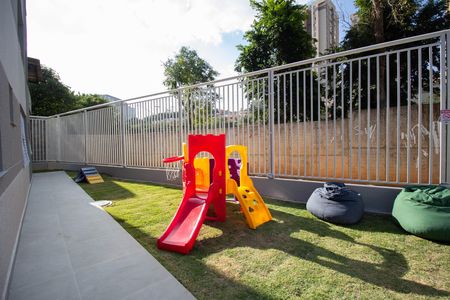 Área comum - Playground de kitnet/studio à venda com 1 quarto, 17m² em Chácara Inglesa, São Paulo