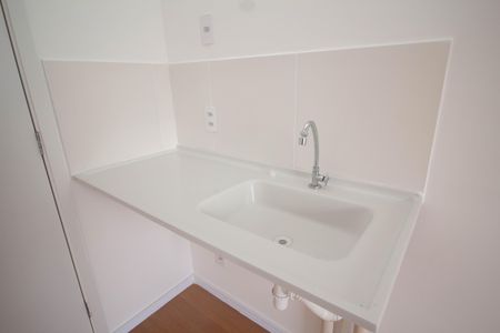 Cozinha de kitnet/studio à venda com 1 quarto, 17m² em Chácara Inglesa, São Paulo