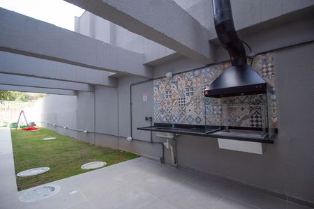 Área comum - Churrasqueira de kitnet/studio à venda com 1 quarto, 17m² em Chácara Inglesa, São Paulo
