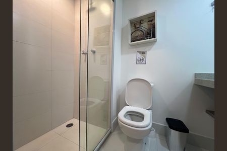 Studio para alugar com 25m², 1 quarto e sem vaga Studio para alugar com 25m², 1 quarto e sem vagaBanheiro