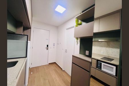 Studio para alugar com 25m², 1 quarto e sem vaga Studio para alugar com 25m², 1 quarto e sem vagaCozinha