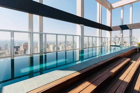 Studio para alugar com 25m², 1 quarto e sem vaga Studio para alugar com 25m², 1 quarto e sem vagaPiscina