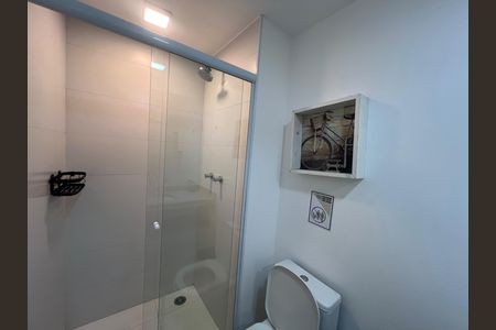 Studio para alugar com 25m², 1 quarto e sem vaga Studio para alugar com 25m², 1 quarto e sem vagaBanheiro