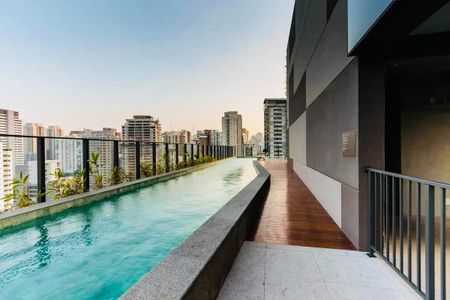 Studio para alugar com 25m², 1 quarto e sem vaga Studio para alugar com 25m², 1 quarto e sem vagaPiscina
