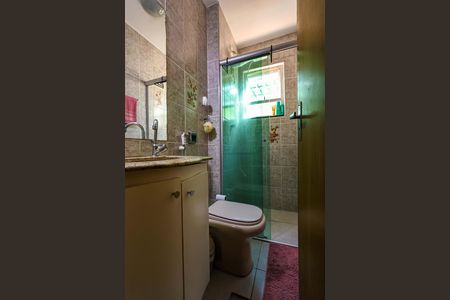 Banheiro de apartamento à venda com 3 quartos, 64m² em Jardim America, Belo Horizonte
