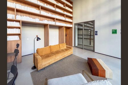 hall de entrada de kitnet/studio para alugar com 1 quarto, 25m² em Jardim Paulista, São Paulo
