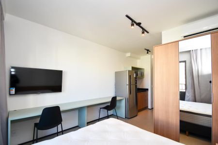 Studio para alugar com 25m², 1 quarto e sem vaga Studio para alugar com 25m², 1 quarto e sem vagaquarto