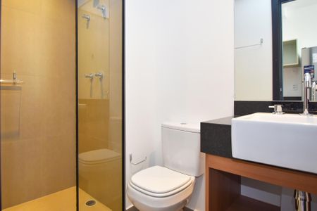 Studio para alugar com 25m², 1 quarto e sem vaga Studio para alugar com 25m², 1 quarto e sem vagabanheiro
