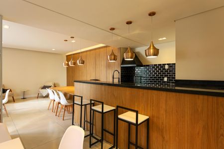 Área comum de apartamento para alugar com 2 quartos, 43m² em Jardim Tres Irmaos, Taboão da Serra