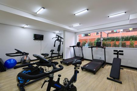 Apartamento para alugar com 43m², 2 quartos e 1 vaga Apartamento para alugar com 43m², 2 quartos e 1 vagaAcademia