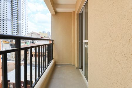 Varanda da Sala de apartamento para alugar com 2 quartos, 43m² em Jardim Tres Irmaos, Taboão da Serra