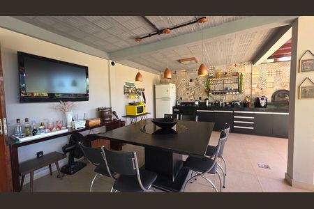 Área comum - Churrasqueira de casa de condomínio à venda com 5 quartos, 280m² em Condados da Lagoa, Lagoa Santa