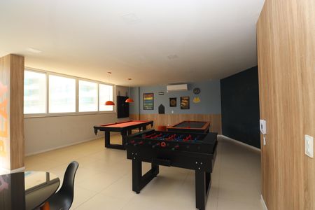 Apartamento para alugar com 56m², 1 quarto e 1 vaga Apartamento para alugar com 56m², 1 quarto e 1 vagaSalão de jogos
