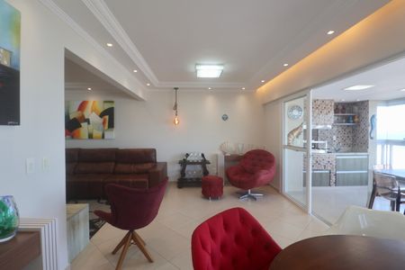 Sala de apartamento para alugar com 4 quartos, 70m² em Centro, Guarujá